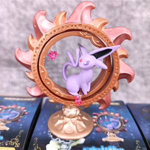 <span class=keywords><strong>Figurine</strong></span> Pokémon Eeveelution Dreaming Case 2, Famille d'Eevee Endormis, Mini <span class=keywords><strong>Figurine</strong></span>, Boîte Dôme <span class=keywords><strong>Pokeball</strong></span>, Jouets Promotionnels Anime - Product Image 4
