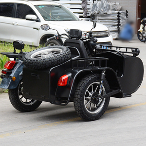 Motocicleta de Tres Ruedas con Sidecar, 300CC, Refrigerada por Agua, con Transmisión por Cadena, Triciclo a Gasolina para Adultos - Product Image 4