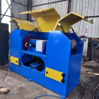 Machine à éliminer la rouille par bande abrasive industrielle, machine à détartrer, polir et débavurer les surfaces métalliques, ponceuse à bande pour tuyaux en acier