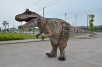 Simulation Animatronique Dinosaures Réalistes de 6M pour Parc d'Aventures Extérieur et Intérieur, Manège en Métal pour Centre Commercial