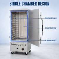 Cuiseur vapeur commercial Baiwin, armoire de cuisson à la vapeur pour riz, équipement de cuisson à la vapeur pour hôtels, restaurants, cantines et cuisines centralisées