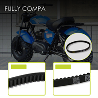 Kit de convertisseur de couple pour karting série 40 avec poulie de transmission de 1 pouce, poulie d'entraînement de 3/4 pouce, vilebrequins droits de 1 pouce et gorge de 1/4 pouce
