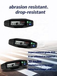Compteur de vitesse numérique <span class=keywords><strong>mini</strong></span> universel avec GPS pour moto jauge de carburant Dirt Bike pour Yamaha XTZ 250 <span class=keywords><strong>Crosser</strong></span> 150 - Product Image 3