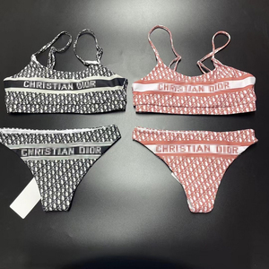 Wholesale Luxury Designer Bikinis for Women Custom Logo Sexy Swimsuit Drawstring Decoration <strong>1</strong> <strong>Piece</strong> <strong>Bathing</strong> <strong>Suit</strong> for Couples