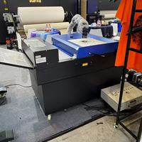 2025 Impresora Dtf de alta calidad Plotter de 2 cabezales Dtf I3200 Dtf Impresora de ropa Doble cabezal y horno agitador Combo 60cm Set