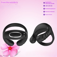 Anneau de massage vibrant télécommandé Barugo Locking Ring APP pour hommes, modèle AL946593952495, masseur portable Dongguan