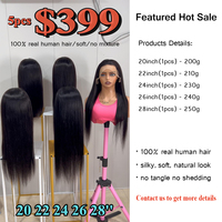 Perruque de cheveux humains bruts vietnamiens 15A SDD, qualité salon, ultra-lisse, sans colle, avec dentelle frontale HD, pré-épilée, 40 pouces de long