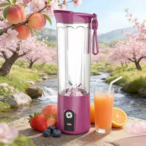 Hand machine blender machine industrial Portable Blender Battery motor micro blender portable blending cup kitchen appliances - Product Image 4