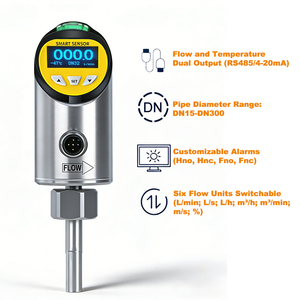 Rs485 Communicatie Dual-Parameter <span class=keywords><strong>Flow</strong></span> Meter Voor Water & Liquids Temp Switch Met 4-20ma Output Productcategorie <span class=keywords><strong>Flow</strong></span> Sensoren - Product Image 4