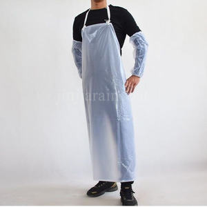 Tablier en PVC transparent personnalisé avec logo, résistant à l'usure et aux acides/base, pour lavage de voitures et usage aquatique - Product Image 5