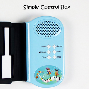 Piano numérique à 49/37 touches enroulé à la main multicolore Dogital doux au toucher cadeau parfait pour les débutants en musique - Product Image 5
