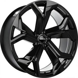 Jantes en alliage d'aluminium forgées sur mesure de 16, 17, 18, 19, 20, 21, 22, 24 pouces 5X100 5X112 5X114.3 5X1143 pour <span class=keywords><strong>Audi</strong></span> A7 S7 Q5 <span class=keywords><strong>Q7</strong></span> Q8 SQ7 RSQ8 - Product Image 2