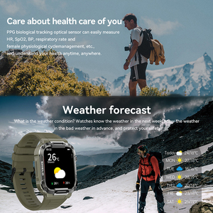 Nouvelle montre connectée MK66 pour l'extérieur, surveillance de la santé, réveil, rappel de sédentarité, suivi sportif, montre intelligente pour femmes et hommes - Product Image 4