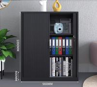 Xingyuan Armoire de stockage de fichiers en acier au design moderne avec porte à volet roulant Mobilier de bureau en gros pour application de salle de sport scolaire