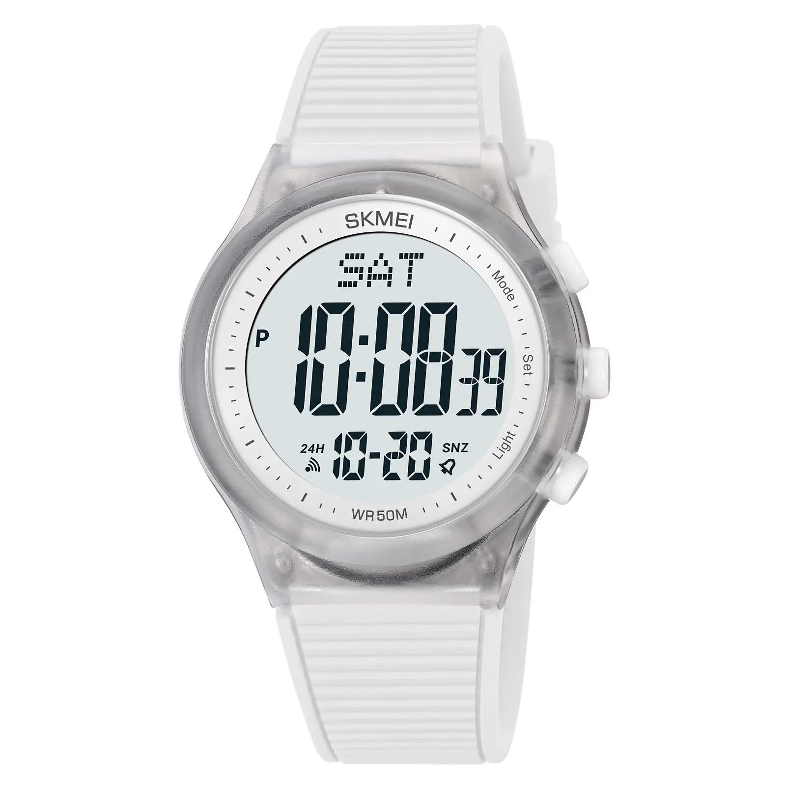 Skmei 1980 Cheap Price Digital Watch Silicone Strap Waterproof 50M Wristwatch
