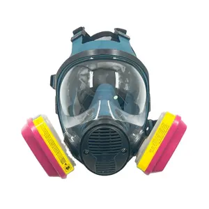 Fabricage Roze Klasse 3 Defensie Mijnscherm Respirator Filter Full Face Cover Gasmaskers