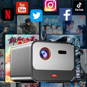 โปรเจคเตอร์มินิ DLP รุ่น X5 1080P คุณสมบัติเด่นสำหรับการศึกษา ธุรกิจ จอ LCD เสียงสเตอริโอ รองรับ Google TV - Product Image 2