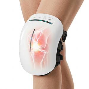 Masajeador <span class=keywords><strong>de</strong></span> <span class=keywords><strong>Rodilla</strong></span> 3D con Calor, Masajeador Eléctrico Inteligente para Alivio del Dolor, <span class=keywords><strong>Fisioterapia</strong></span>, Compresa Caliente - Product Image 1