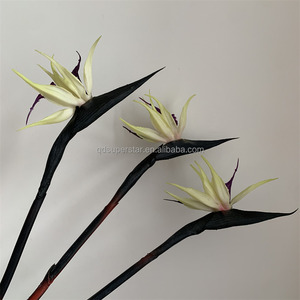 B-774 Fleurs décoratives de haute qualité, couronnes et plantes, centres de table floraux tropicaux, fleurs artificielles blanches, oiseau de <span class=keywords><strong>paradis</strong></span> - Product Image 1