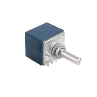 RH2702-50KA de montage en surface de précision des alpes de haute qualité potentiomètre à double volume rhéostats rotatifs 100K et 250K