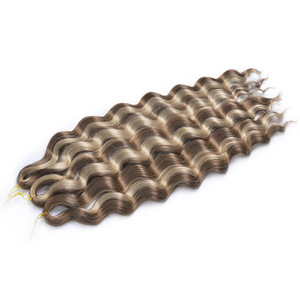 Chất lượng hàng đầu Tóc tổng hợp bán buôn bán tự nhiên phần mở rộng Tóc tổng hợp dệt bện tóc bó - Product Image 6