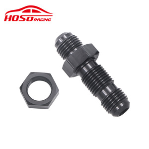 Conector de línea de combustible HOSO RACING AN6 de aleación de aluminio con perno para modificación de automóviles - Product Image 1
