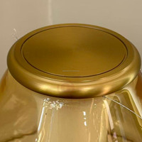 Lustres et lampes suspendues modernes Minimalistes en métal et en verre Lampe LED Température de couleur chaude pour la maison Bureau Salon Chambre à coucher