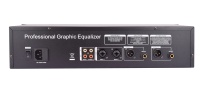 Égaliseur audio professionnel en métal, grand écran graphique LED 3.0 canaux, 31 bandes, double mode, coloré, pour usage domestique et scénique, 220V/110V