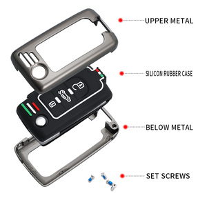 <span class=keywords><strong>Coque</strong></span> de clé de voiture en alliage de zinc pour Peugeot 306 407 807 Partner, pour Citroën C2 <span class=keywords><strong>C4</strong></span> C5 C6 C8 Berlingo <span class=keywords><strong>Picasso</strong></span>, porte-clés - Product Image 6