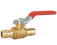 Vanne à boisseau sphérique KL2222 approuvée par la NSF 1/2 ''3/4'' Quick Connect Shark Bite pour tuyau PEX COPPER CPVC Manual Water OEM