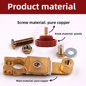 מתג כיבוי סוללת רכב אוניברסלי מתג סוללה לרכב ניתוק מהיר מגן ניתוק סוללה מתג קישור מסוף סוללה - Product Image 6