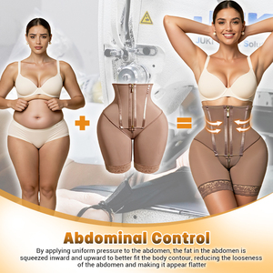 Pantaloncini Modellanti Post-Operatori Personalizzati, Fajas Colombianas, Solleva-Glutei, Shapewear Colombiano Plus Size per Donne - Product Image 4