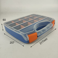 Boîte à outils en plastique D320 DARER résistante à l'eau IP65/IP68 avec fermeture à boucle pour rangement d'hameçons