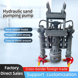 Pompe à boue submersible hydraulique haute pression et haut débit pour excavatrice, pour l'extraction minière et le dragage de sable - Product Image 3