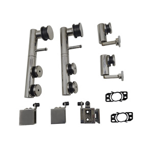 ชุดลูกล้อประตูห้องอาบน้ำ Fulida รุ่น F-S1 รางเลื่อนแบบเส้นตรง ทนทาน - Product Image 4