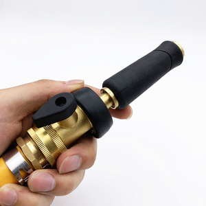 Brass 3/4 Inch Threaded Ball <b>Valve</b> With Switch For Garden Irrigation Connector - Product Image 4