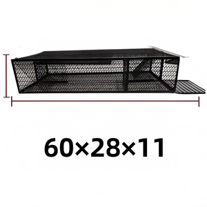 Trampa para serpientes vivas de doble puerta con jaula interior, de acero galvanizado, para captura humana de serpientes, para uso en interiores y exteriores, al por mayor. - Product Image 2