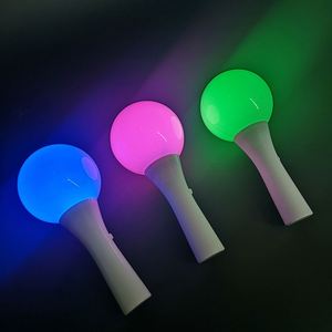Modernas Varitas de Animación para Conciertos, Bolas con Impresión por Transferencia Térmica, Decoraciones Rojas, Blancas y Azules, Hechas de Plástico, para Fiestas, Control Remoto de 2.4GHz - Product Image 1