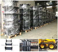 Entretoises de roue SW103 en caoutchouc pour chenilles OTT, fabriquées en Chine, pour pièces de chargeuses compactes multifonctionnelles