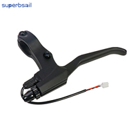 Levier de frein gauche Superbsail pour trottinette électrique Kukirin G4, levier de frein antidérapant, pièce de rechange pour trottinette électrique, accessoire
