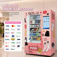 Distributore Automatico Intelligente AI per Pagamenti Senza Contanti con Carta di Credito, T-Shirt, Cappelli e Calzini Personalizzati a Tema Anime e Parchi Divertimento