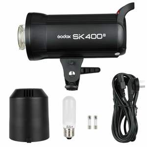 Equipo de Fotografía Profesional Sk400ii, <span class=keywords><strong>Flash</strong></span> de Estudio Compacto de 400ws, <span class=keywords><strong>Flash</strong></span> Estroboscópico para Cámara Fotográfica - Product Image 1