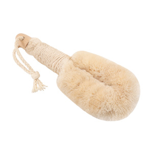 Cepillo de Baño de Fibras Naturales para Ducha, Cepillo Exfoliante Corporal, Cepillo de Sisal para Espalda y Piel Seca - Product Image 1