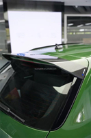Kit carrosserie en fibre de carbone pour Audi RS4, style RZ, haute qualité, comprenant lèvre avant, jupes latérales, diffuseur et spoiler.