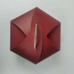 OEM scatole di cartone in cartone ondulato 10 \ "12 \" manico per torta di cioccolato vuoto alla fragola Praline regali goffratura laminazione opaca - Product Image 4