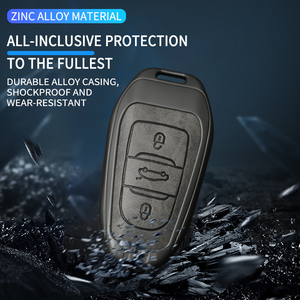 Coque de clé de voiture intelligente en métal en promotion pour Peugeot 308 408 508 2008 3008 4008 5008 Citroën C4 C4L C6 C3-XR Picasso DS3 <span class=keywords><strong>DS4</strong></span> - Product Image 2