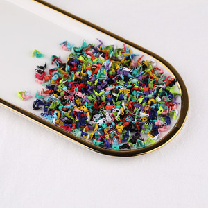 1000 pièces/sac Calotte noeud couverture fin sertissages fermoir boule chaîne fabrication de bijoux boule chaîne à clapet casquettes ajustement 3.2mm perle conseils - Product Image 4