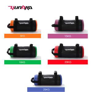 Bolsa de Peso de Cuero PVC Resistente de 5-25 KG para Entrenamiento de Fuerza y <span class=keywords><strong>Fitness</strong></span>, con Logotipo Personalizado para Crossfit - Product Image 2
