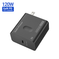 Adaptateur de charge rapide OEM à un seul port C PD25W QC3.0 120W, entrée universelle 5V/3A 100-240V, adaptateur d'alimentation pour téléphone portable, vente en gros
