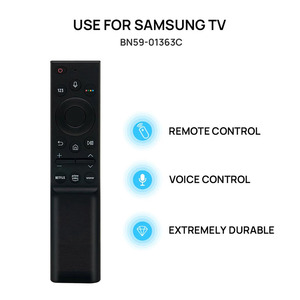 Control remoto de TV por voz inteligente, <span class=keywords><strong>BN59</strong></span>-01363C para <span class=keywords><strong>Samsung</strong></span> QLED Series <span class=keywords><strong>BN59</strong></span>-<span class=keywords><strong>01242A</strong></span> <span class=keywords><strong>BN59</strong></span>-01265A QN75QN900AFXZA QN75QN90AAFXZA - Product Image 2